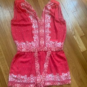 BCBG Floral Romper